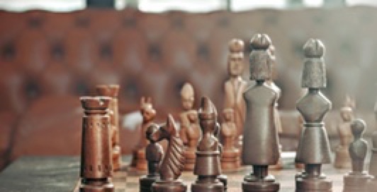An organised chessboard